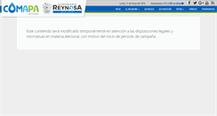 Desktop Screenshot of comapareynosa.gob.mx